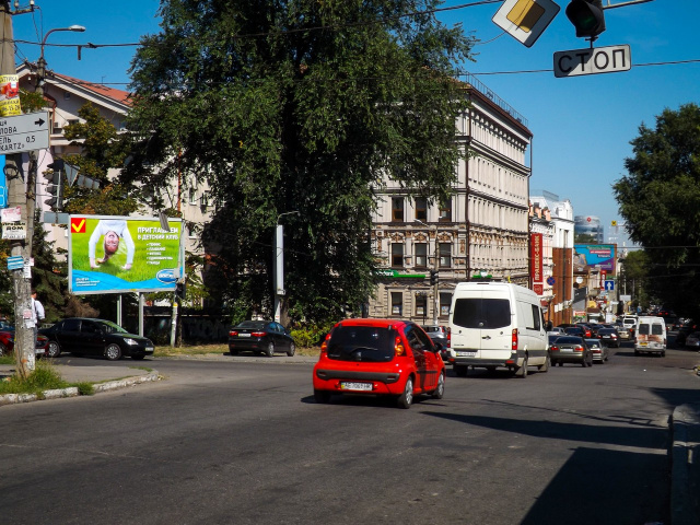Щит 6x3,  вул.Святослава Хороброго – вул.Січових Стрільців