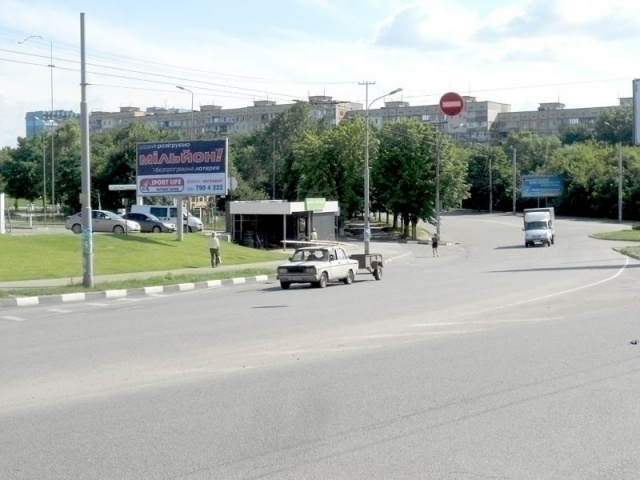 Щит 6x3,  вул.Панікахи (заправка ОККО, вулканізація), від ТРЦ "Терра"