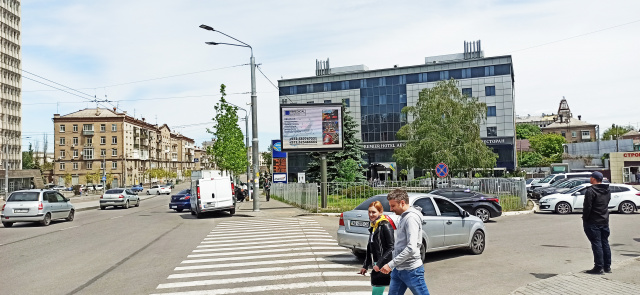 Цифрова панель 3.2x2.75,  вул. Курчатова, в районі буд. 5
