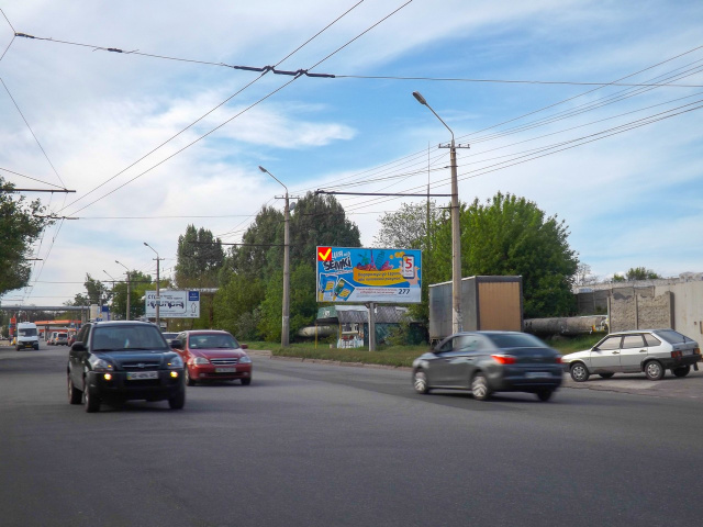 Щит 6x3,  вул.Марії Лисиченко