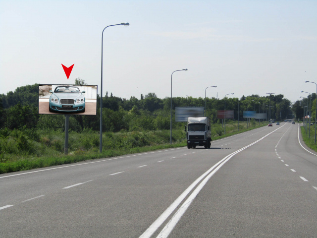 Щит 5.9x2.9,  вул.Аеропортівська, 200 м до повороту в аеропорт