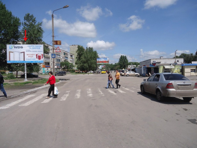 Щит 6x3,  пр.Гагаріна, біля "АТБ", до центру