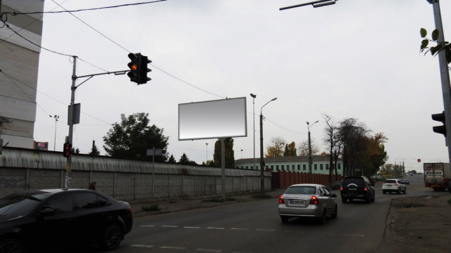 Щит 6x3,  вул.Любарського, до центру (буд.№10)