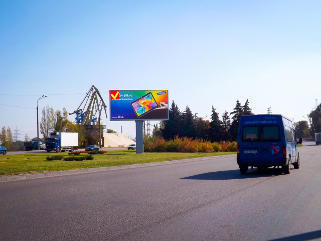 Беклайт 8x4,  вул.Наб. Заводська – Кайдацький міст, з центру, бек-лайт 8х4 Червоний Камінь, Парус