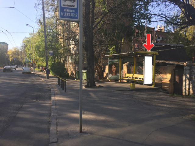 Зупинка 0.75x2,  Пл.Соборна, біля буд.10