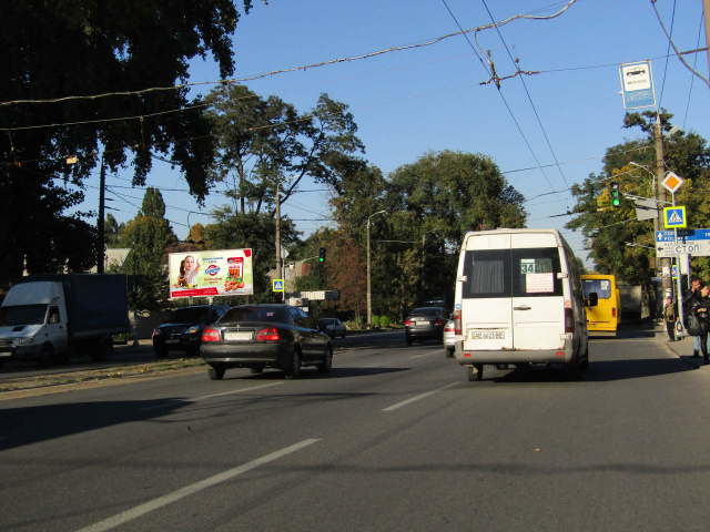 Щит 6x3,  пр.Богдана Хмельницького, 70 – вул.Софіївська