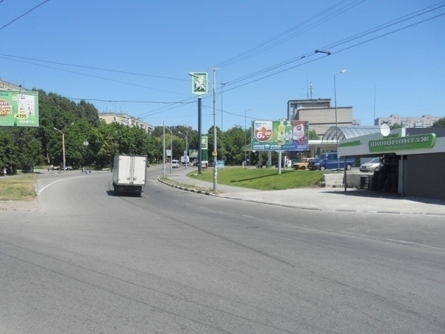 Щит 6x3,  вул.Панікахи (заправка ОККО, вулканізація), до ТРЦ "Терра"