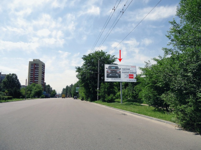 Щит 6x3,  вул.Янтарна, навпроти будинку №56