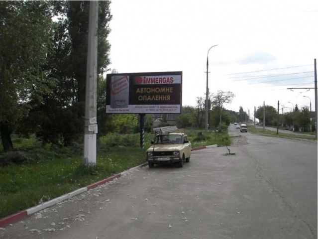 Щит 6x3,  вул.Криворізька (р-н АЗС Лукойл)