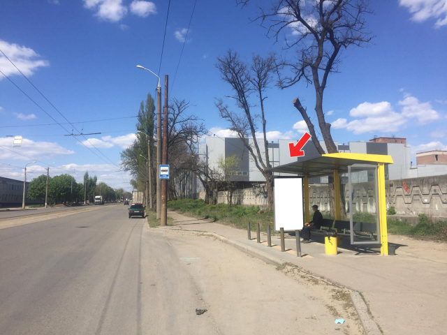 Зупинка 1.17x2.1,  Пр.Б.Хмельницького, біля буд.153А