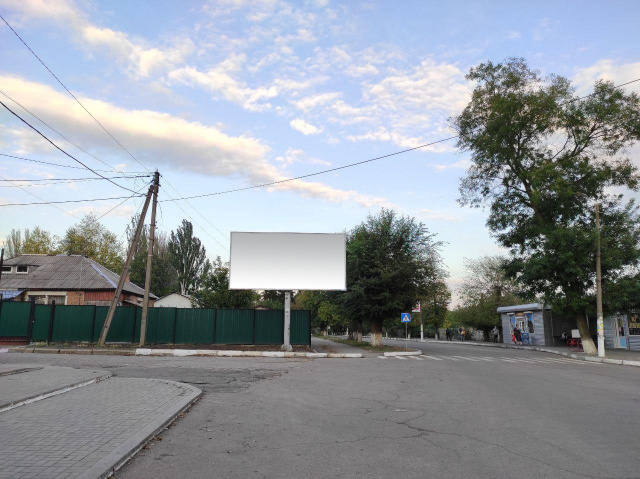 Щит 6x3,  м. Марганець, перехрестя вул.Київська та І. Молодця (поблизу буд. 7 по вул.І. Молодця)