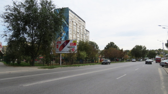 Щит 6x3,  вул.Метробудівська, 5, магазин "АТБ-маркет"