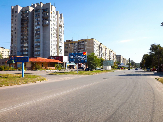 Щит 6x3,  вул.Метробудівська, 1, ресторан "Багряні Вітрила"