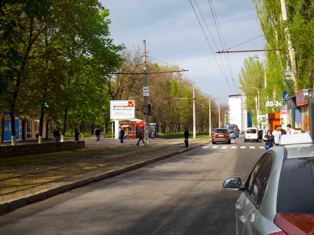 Беклайт 3.25x2.37,  пл . Соборна – пр.Д.Яворницького, ЦМЛ ім. І.Мечникова, роллер