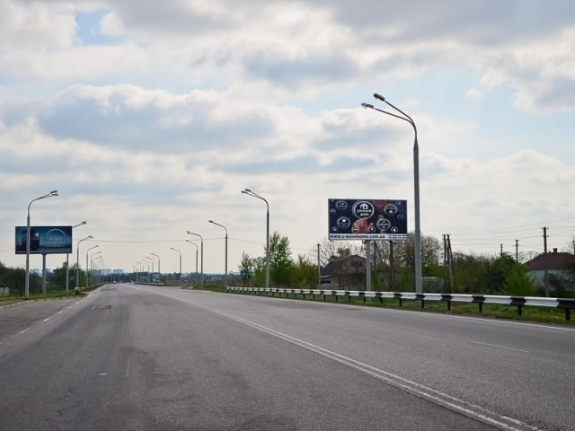 Щит 6x3,  Автодорога до міста Київ (МО-04) за перехрестям з вул.Межовій, в місто