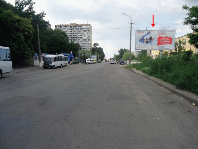 Щит 6x3,  пров. Добровольців, 6, до центру
