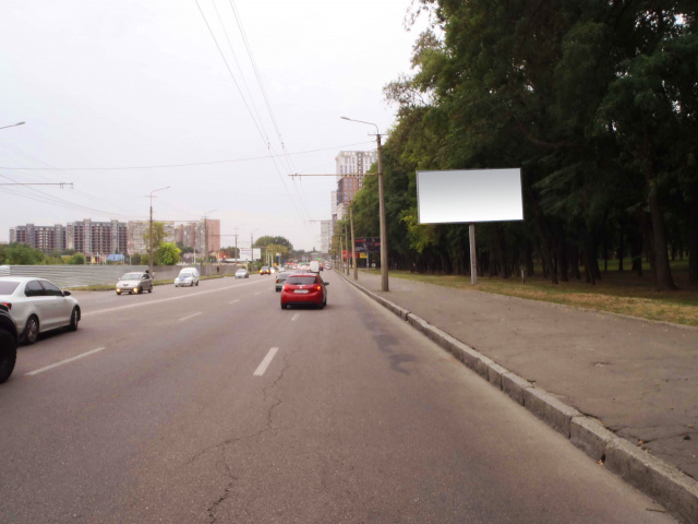 Щит 6x3,  Запорізьке шосе – парк Пісаржевського