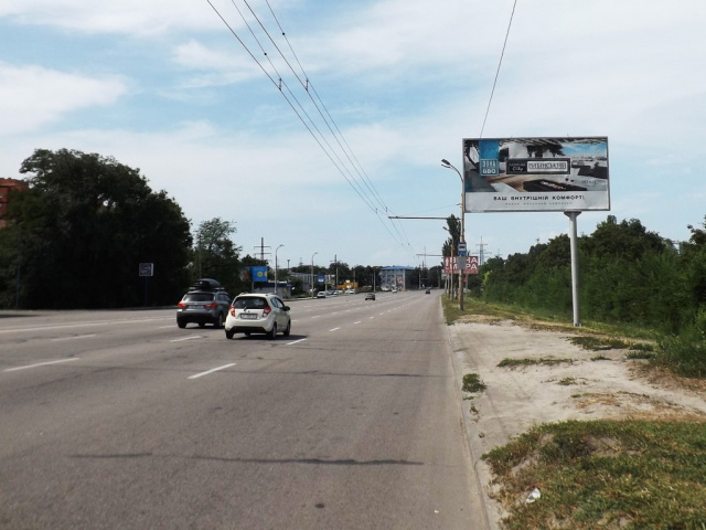 Щит 6x3,  Запорізьке шосе («Квіти Дніпропетровська»), оп.50