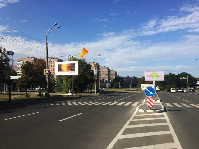 Щит 6x3,  ж/м Перемога, пр.Героїв, магазин "Білла", коло