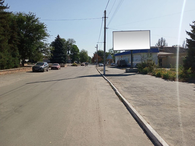 Щит 6x3,  пгт. Васильковка, ул. Первомайская, в районе д. 195