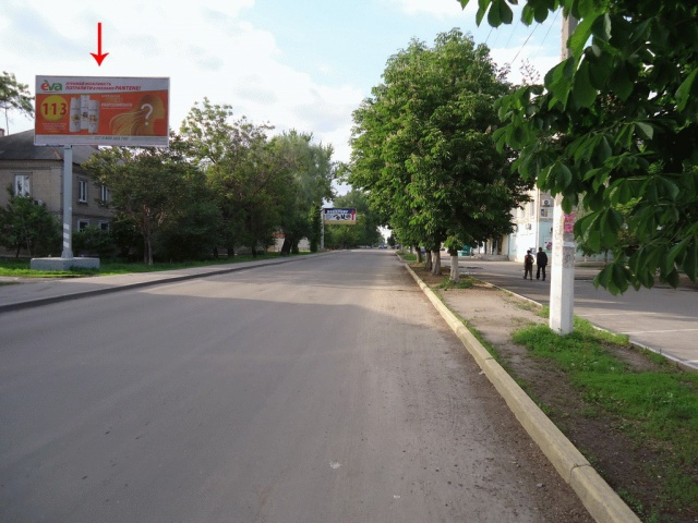 Щит 6x3,  вул.Полтавська, 158, в центр