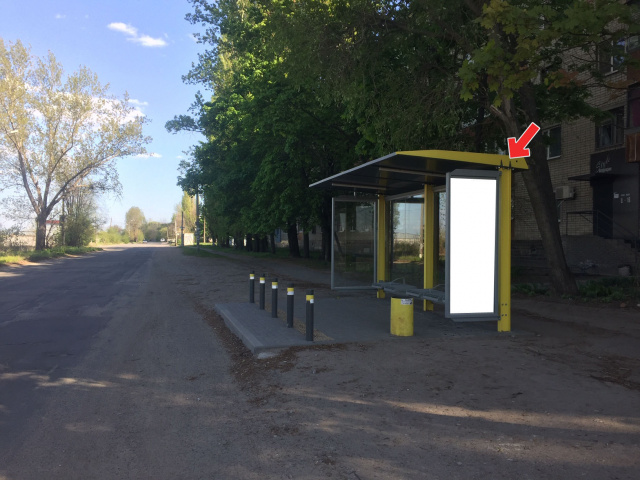 Зупинка 0.75x2,  Вул.Передова, біля буд.677