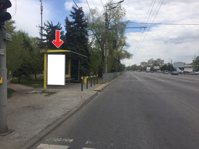 Зупинка 1.18x2.03,  Вул.Набережна Заводська, біля буд.98А