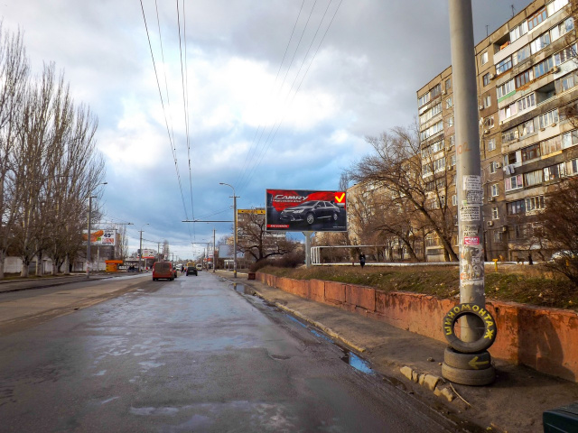 Щит 6x3,  вул.Калинова, 76, автосалон "АвтоЗАЗ"