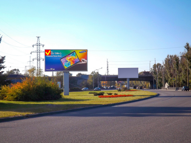Беклайт 8x4,  вул.Наб. Заводська – Кайдацький міст, з центру, бек-лайт 8х4 Червоний Камінь, Парус