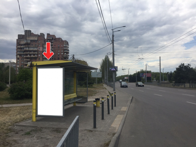 Зупинка 1.18x2.03,  Вул.Набережна Заводська, навпроти буд.76