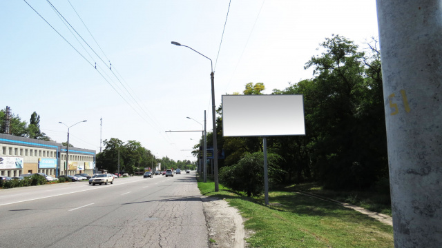 Щит 6x3,  Запорізьке шосе, виїзд з міста