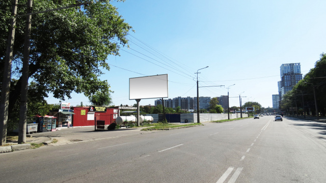 Щит 6x3,  Запорізьке шосе, розвилка, автостоянка