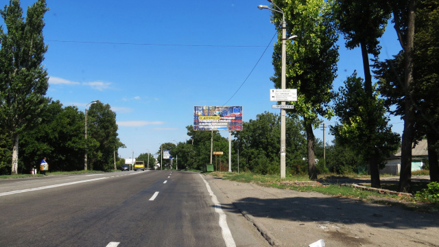 Щит 6x3,  вул.Київська, біля вул.Проектної, до центру