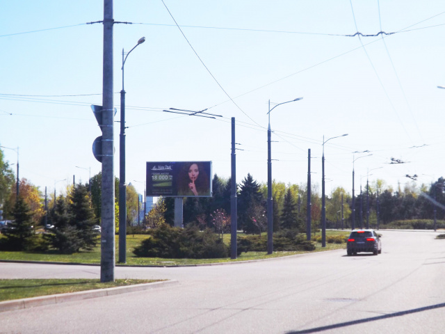 Беклайт 8x4,  вул.Сонячна Набережна, центральний міст, розподілювач, бек-лайт 8х4