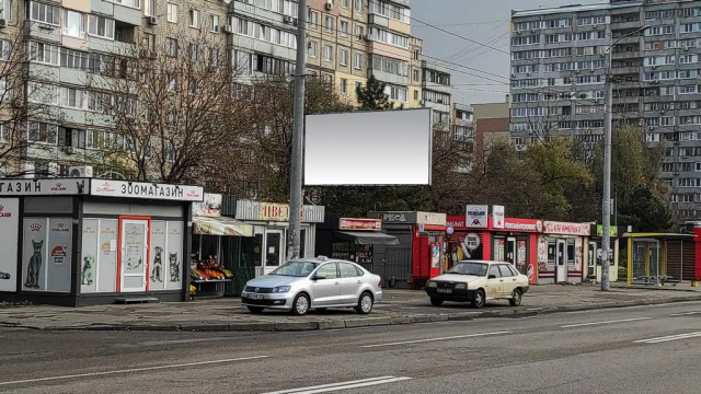 Щит 6x3,  вул.Сонячна Набережна, 34